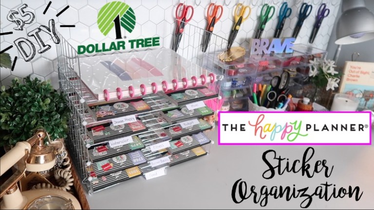 DT Happy Planner Sticker Organization
